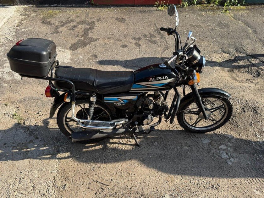 Мопед альфа wels 110