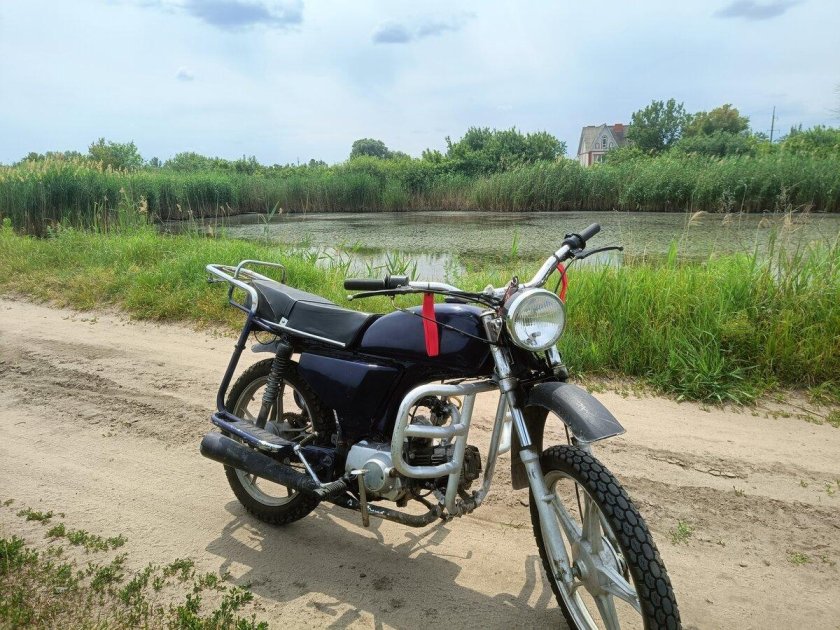 Мопед альфа абм 110