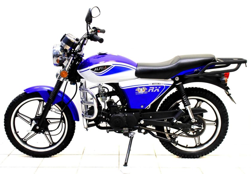 Мопед Альфа (новый 125куб)(Alpha zs50-c 49,9куб)