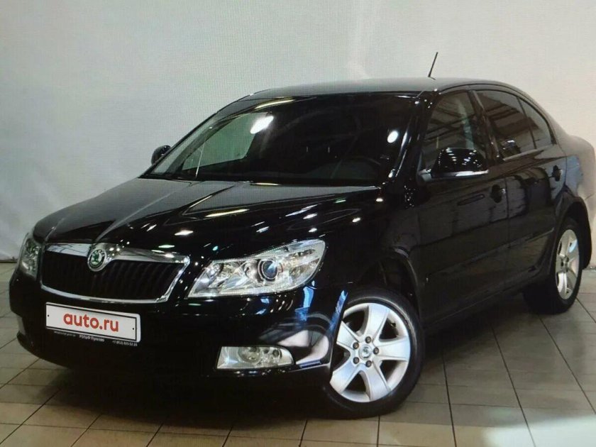 Skoda Octavia 2011 черная