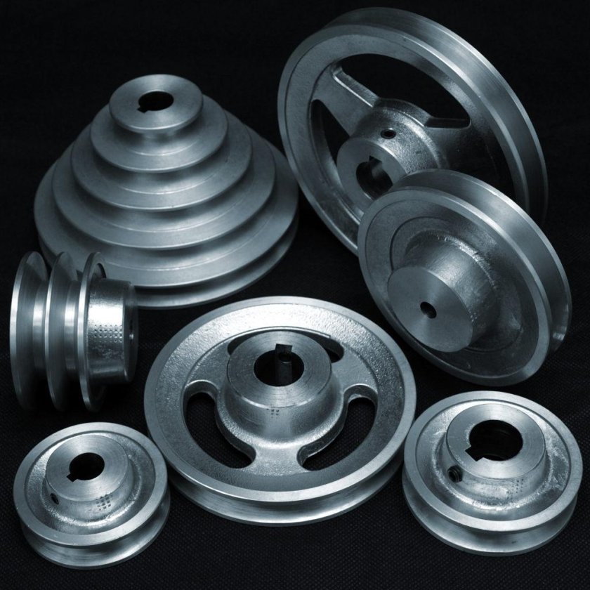 Шкив 300 мм клиновой двухручьевой