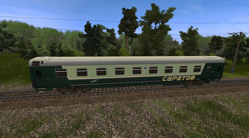 Пассажирский вагон Саратов