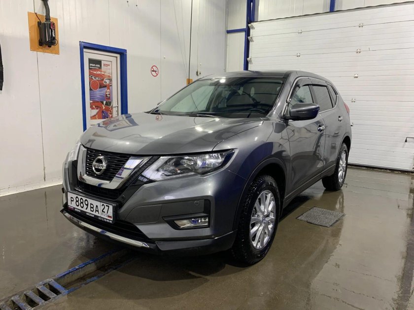 Серый металлик Ниссан х-Трейл т32