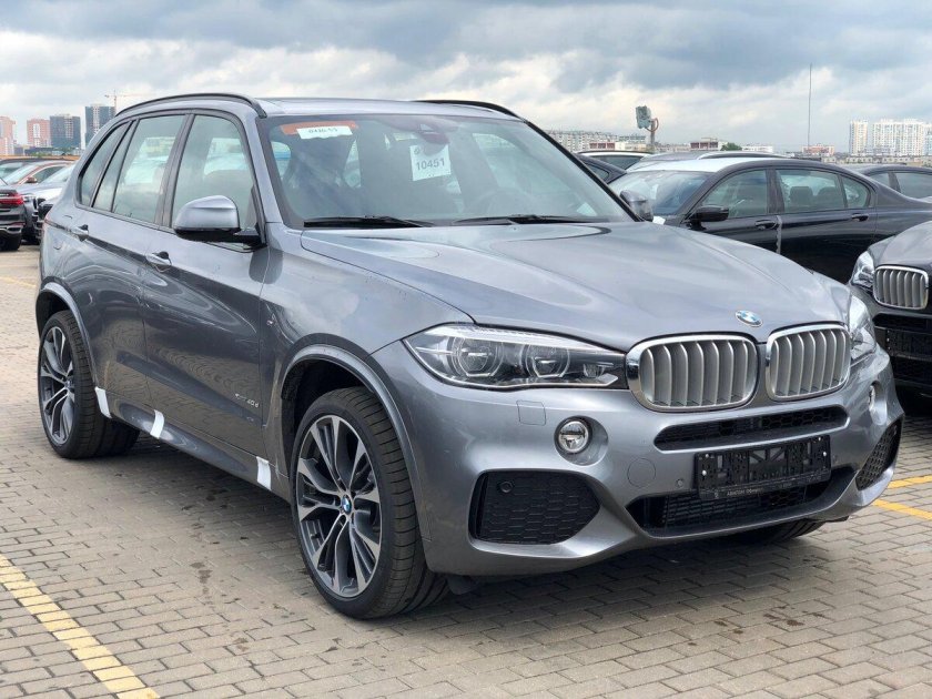 BMW x5 f15 серый
