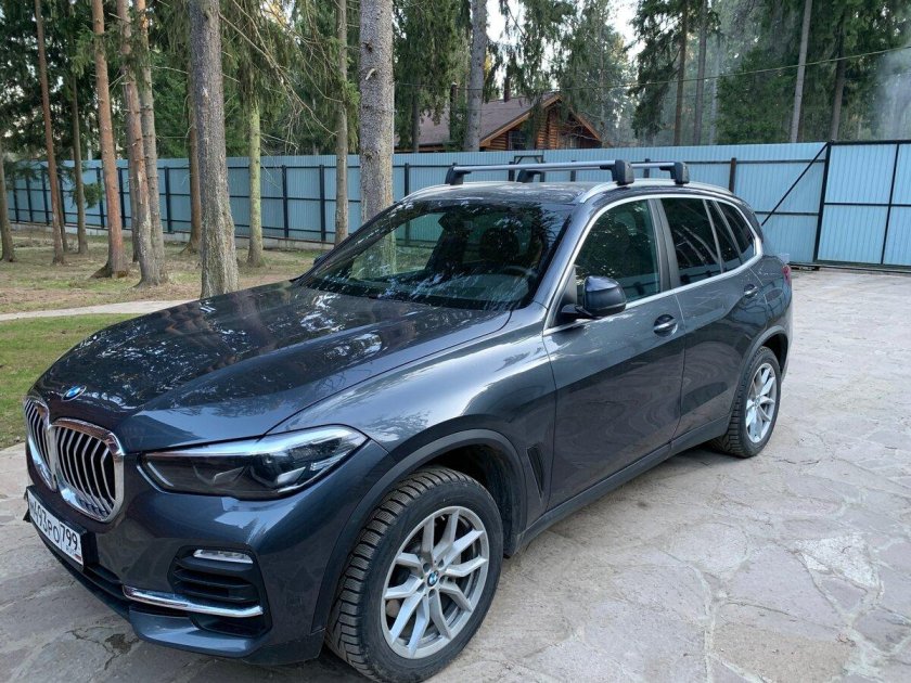 BMW x5 g05 Арктический серый с бриллиантовым эффектом