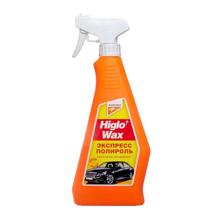 Kangaro Higlo Wax экспресс полироль для кузова автомобиля 650мл 312664