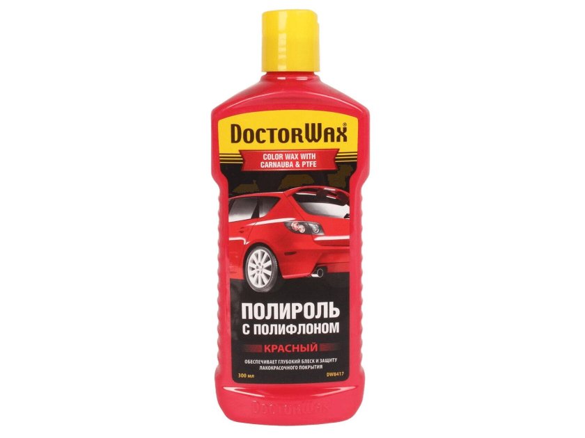 Полироль-защита doctor wax dw8202 карнауба для новых покрытий 270г