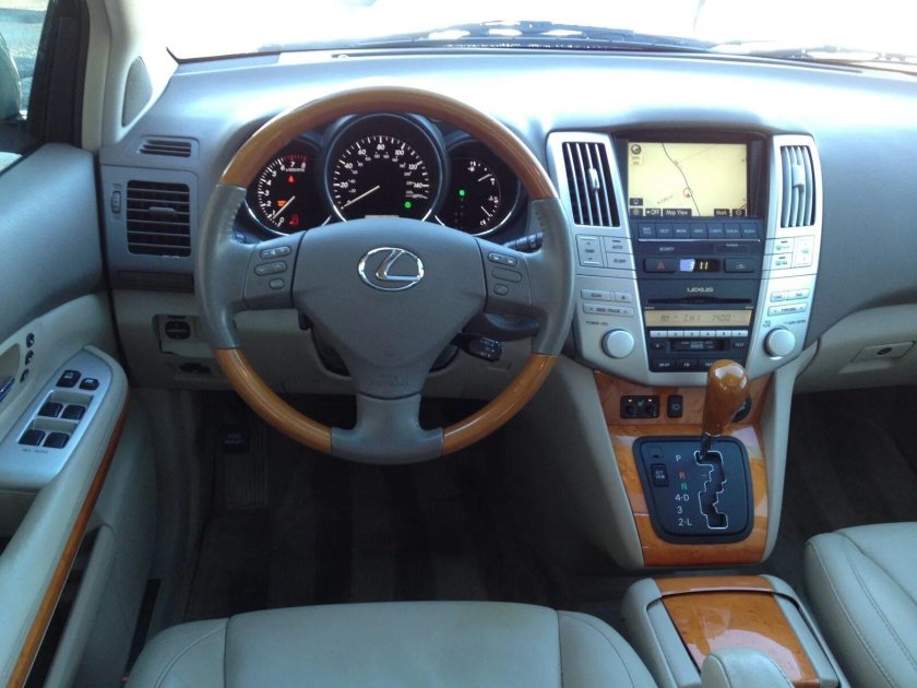 Lexus rx 2007 салон
