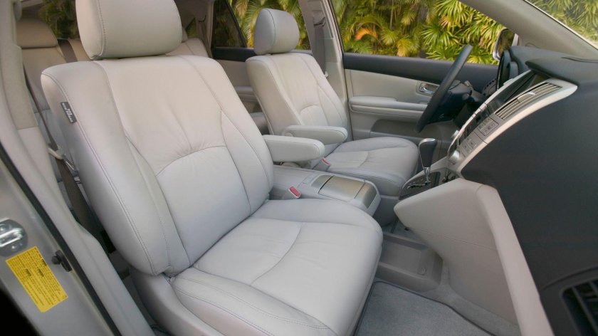 Лексус РХ 300 серый салон