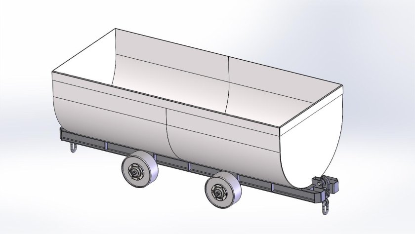 Вагонетка вг-2.2-600