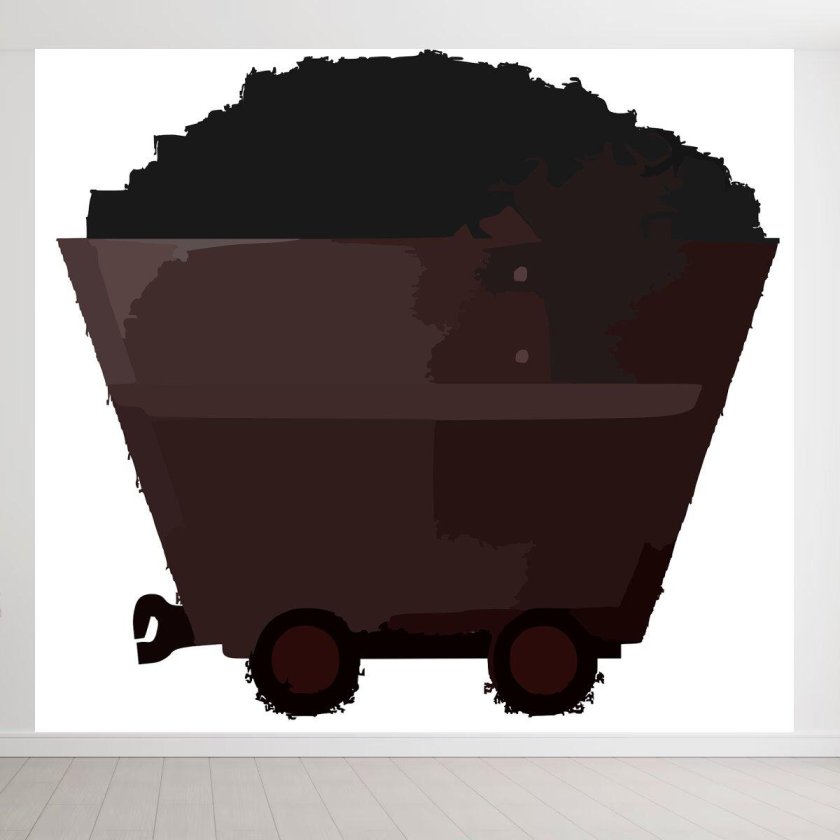 Уголь мультяшный