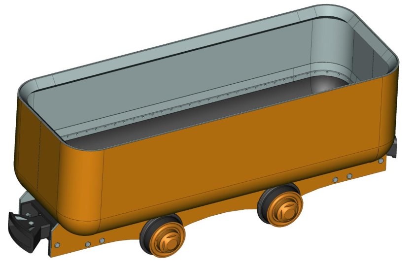 Шахтная вагонетка ВГ 4