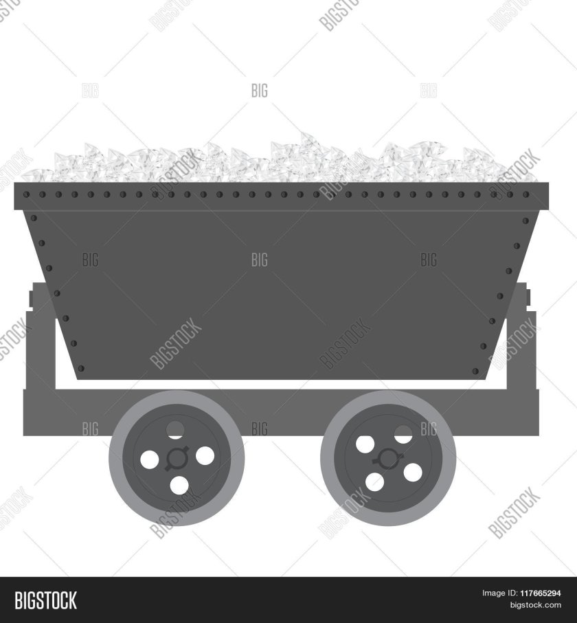 Вагонетка в профиль