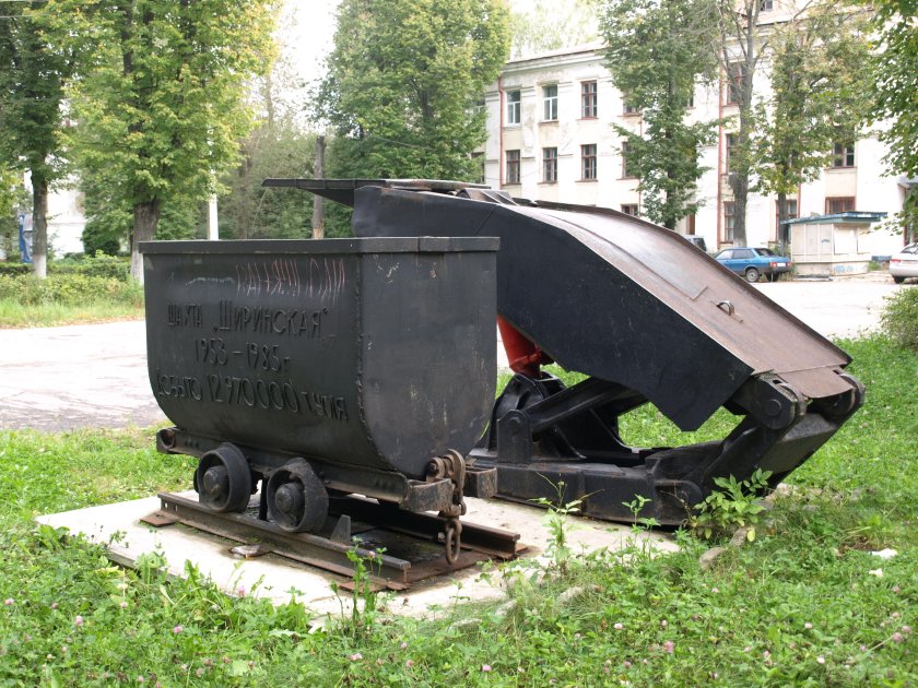 Вагонетка шахтная СССР