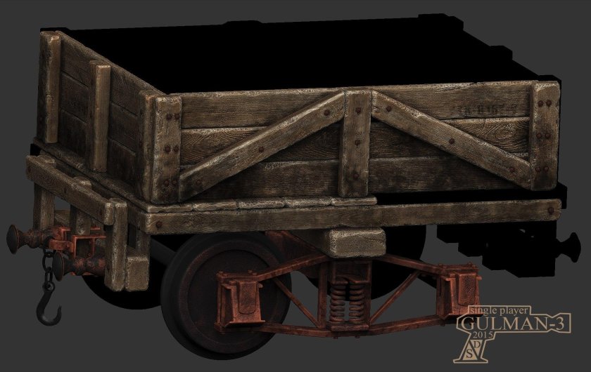 Вагонетка шахтная