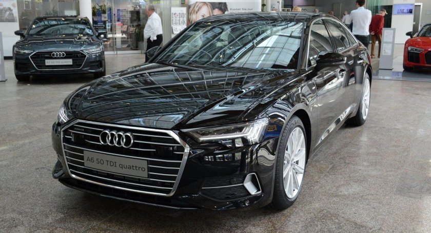 Ауди а6 2020 черная