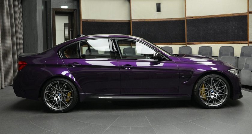 BMW m5 f90 Twilight Purple