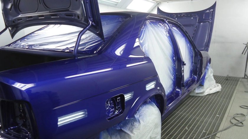 Покраска БМВ е34