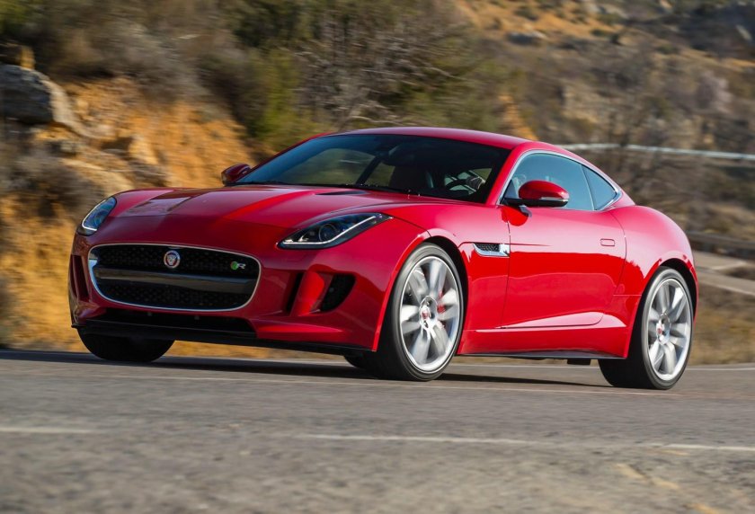 Ягуар ф тайп р купе