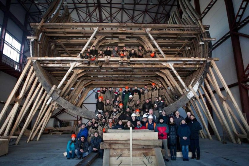 Верфь исторического судостроения Полтава