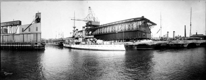 Судостроительная верфь линкора