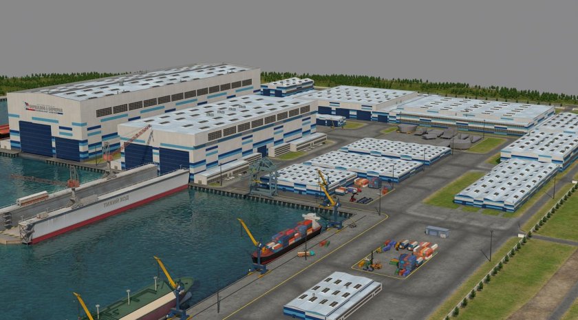 Новая верфь в Кронштадте