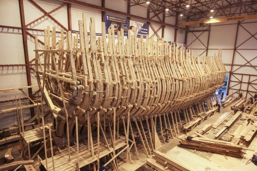 Корабельная верфь Петра 1