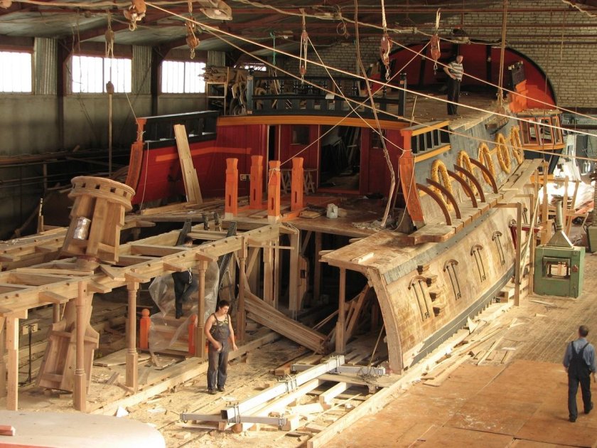 Верфь деревянного судостроения Варяг