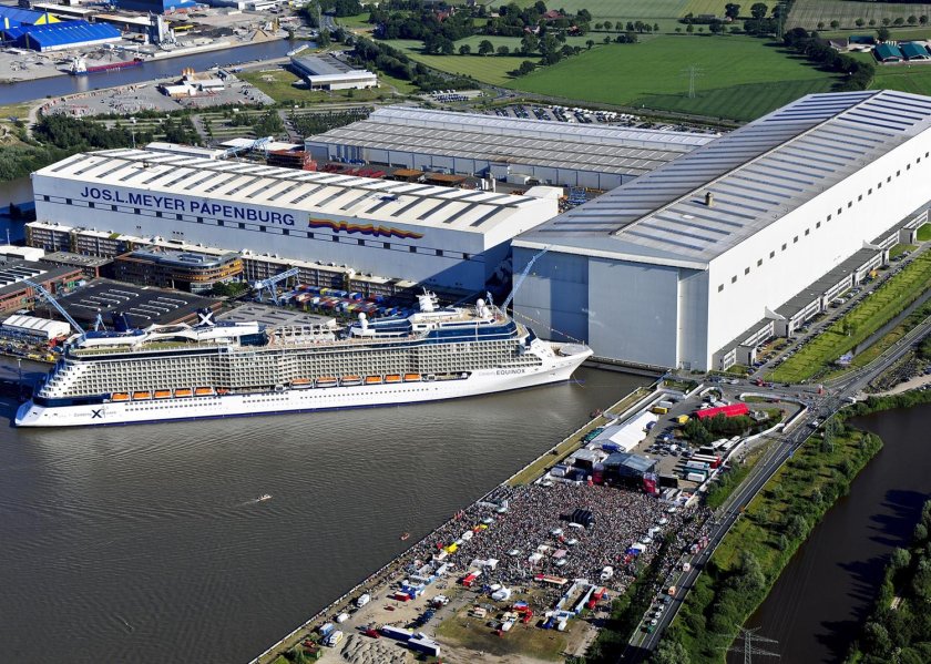 Верфь meyer werft