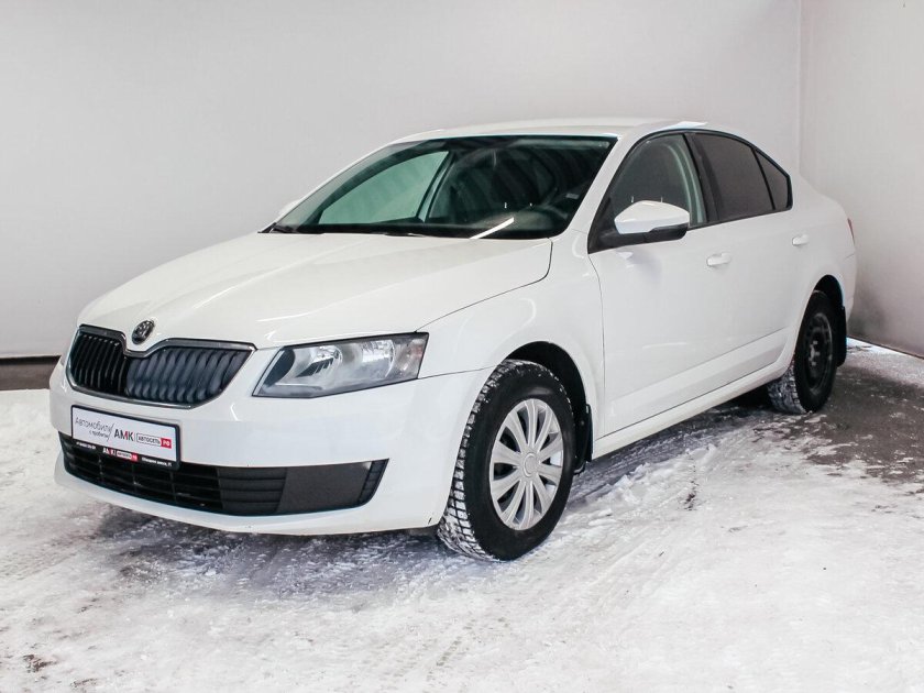 Skoda octavia 2013 — 2017 iii белый