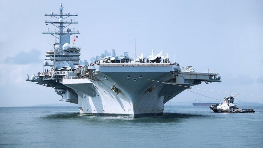 Авианосец USS Ronald Reagan