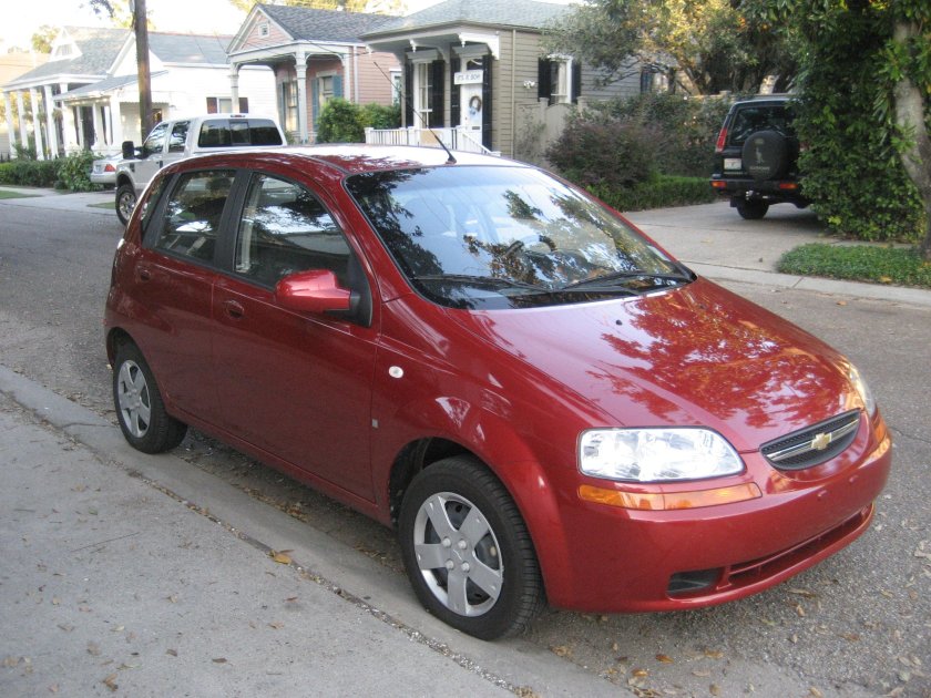Chevrolet Aveo хэтчбек 2007