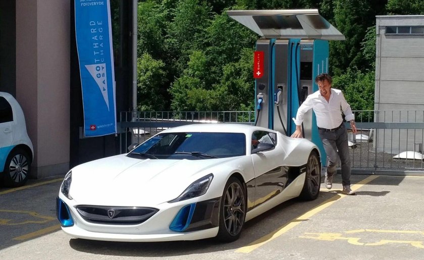 Rimac Concept one Ричард Хаммонд