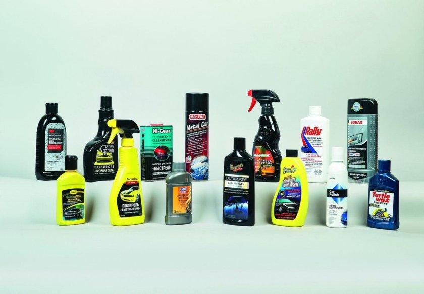Средства для полировки авто