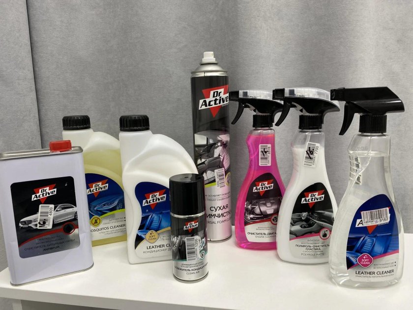 Полироль для пластика в салоне автомобиля