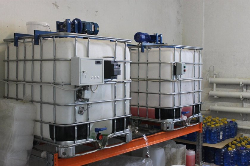 Оборудование для производства автошампуня