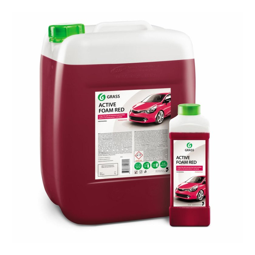 Автошампунь grass для бесконтактной мойки Red