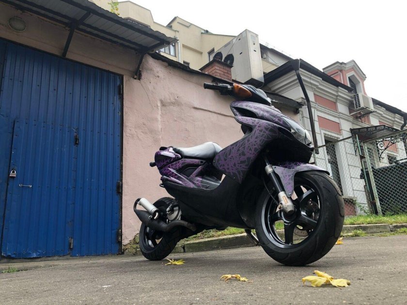 Ямаха аэрокс стант