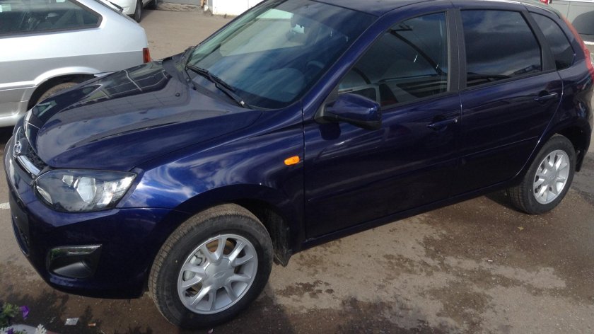 Цвет Персей Калина 2 хэтчбек