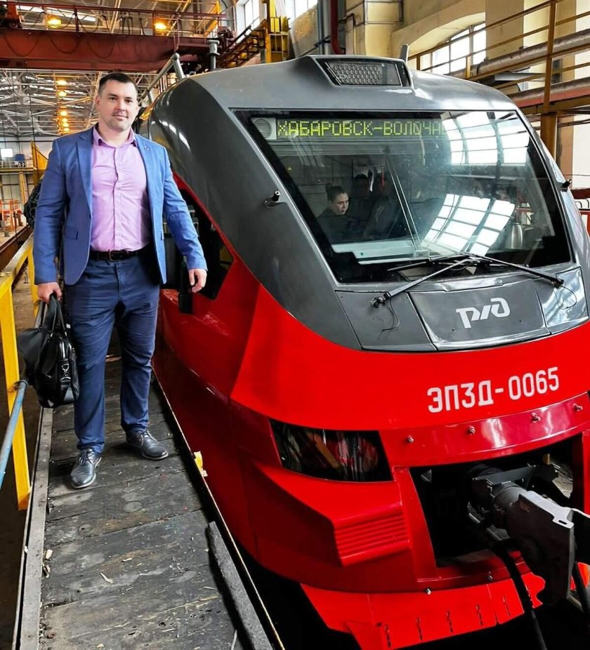 Поезд Сименс Ласточка