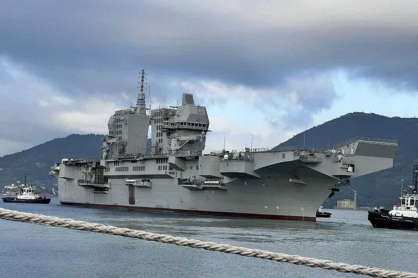 Британский авианосец королева елизавета