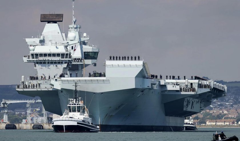 HMS Queen Elizabeth авианосец