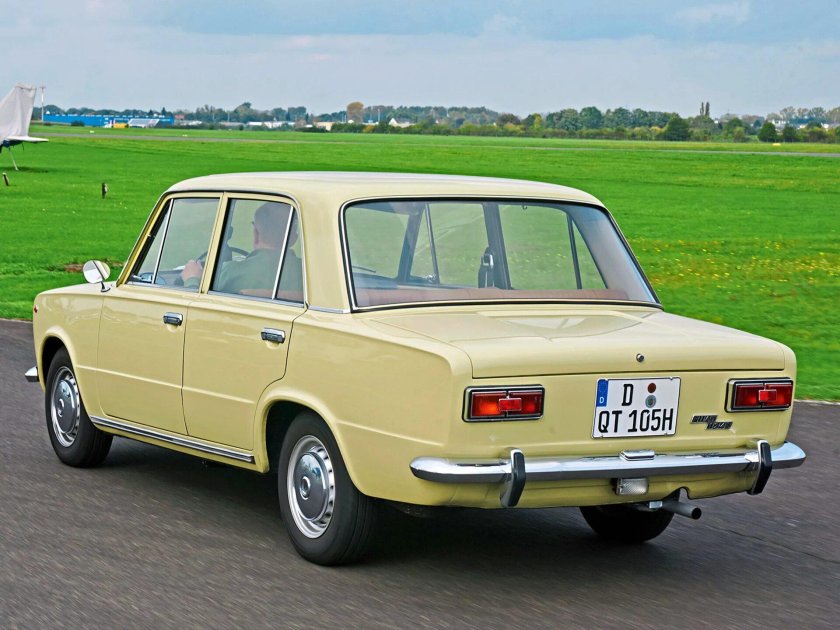 Фиат 124 и ВАЗ 2101