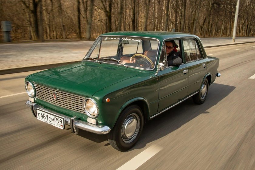 Фиат 124 и ВАЗ 2101