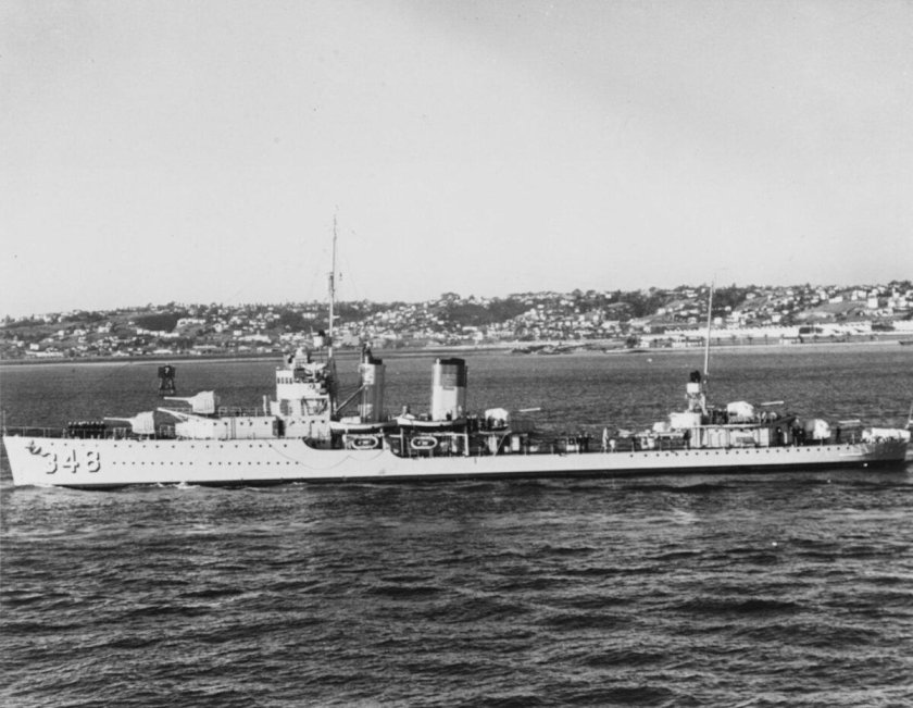 USS Farragut DD-348