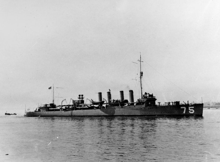 USS wickes DD-75