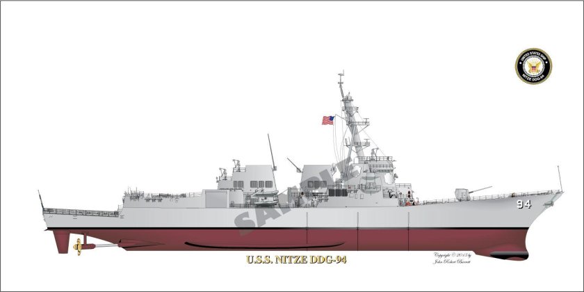 Арли Берк эсминец