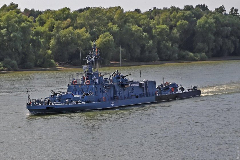 Речной монитор проекта 1316 "Михаил Когэлничану"