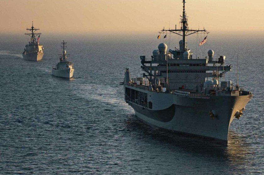 Американские корабли в черном море