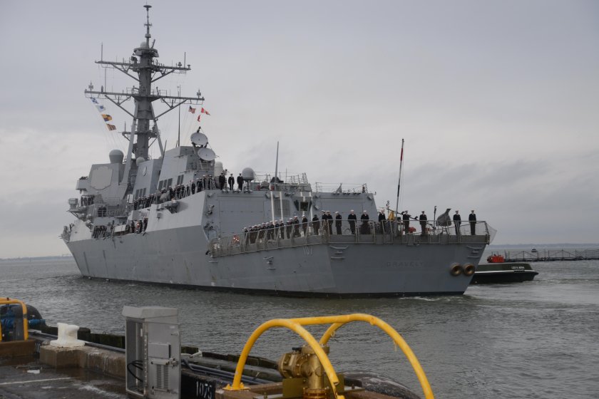 Эсминцы USS gravely